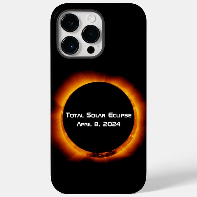2024 Total Solar Eclipse Case-Mate iPhone Case (Back)