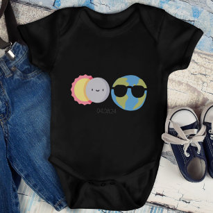 2024 Total Solar Eclipse Cute Baby Bodysuit