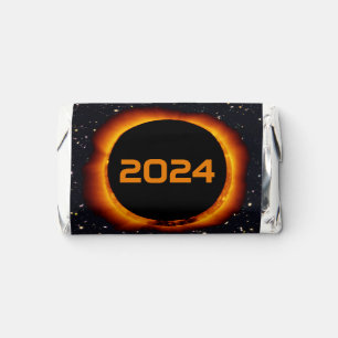 2024 Total Solar Eclipse Date Starry Sky Hershey's Miniatures