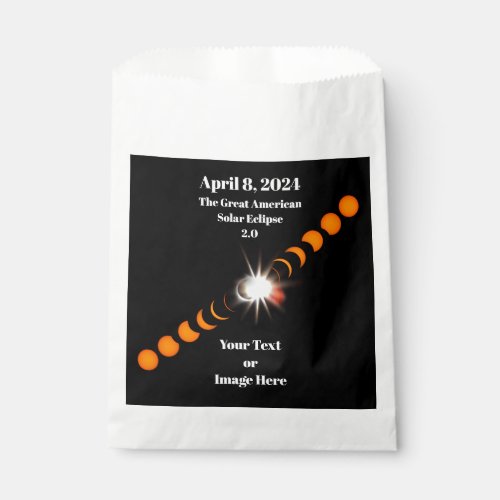 2024 Total Solar Eclipse Favor Bag