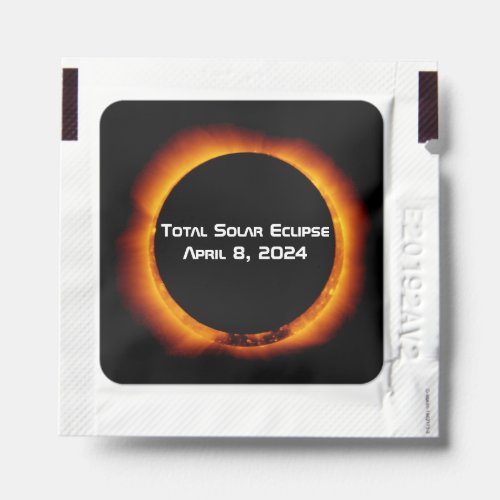 2024 Total Solar Eclipse Hand Sanitizer Packet