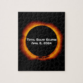 2024 Total Solar Eclipse Jigsaw Puzzle