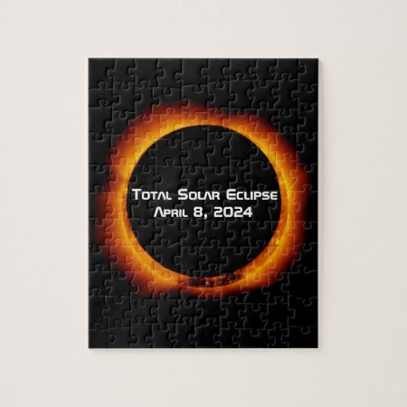 2024 Total Solar Eclipse Jigsaw Puzzle