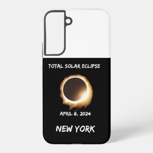 2024 Total Solar Eclipse _ New York Samsung Galaxy S22 Case