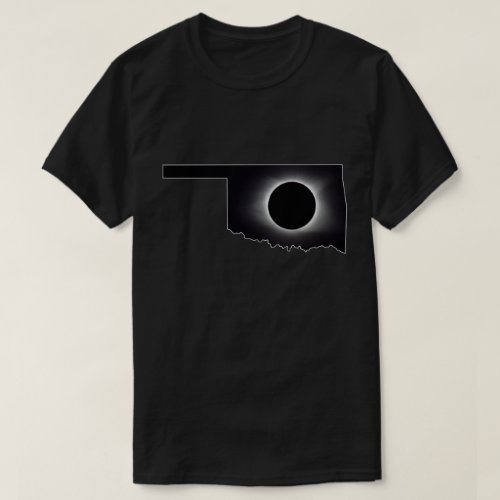 2024 Total Solar Eclipse Oklahoma T_Shirt