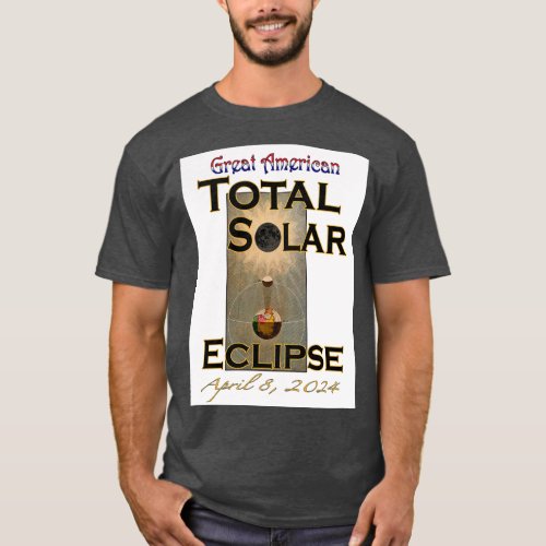 2024 Total Solar Eclipse T_Shirt