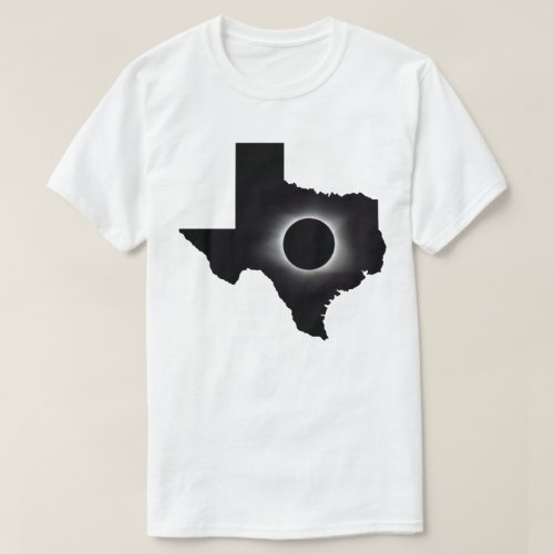 2024 Total Solar Eclipse Texas T_Shirt