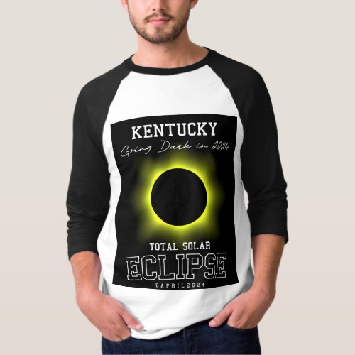 2024 Total Solar Eclipse Totality Kentucky KY USA T_Shirt