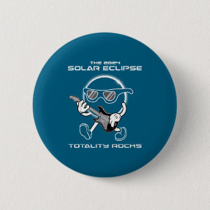 2024 Total Solar Eclipse Totality Rocks April 8 Ma Button