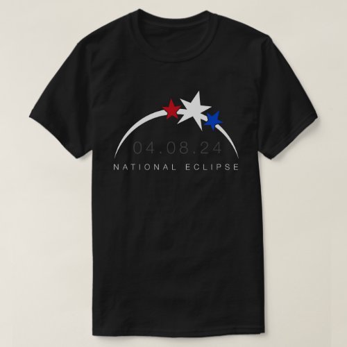 2024 Total Solar Eclipse Tour_Style T_Shirt