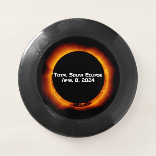 2024 Total Solar Eclipse Wham_O Frisbee