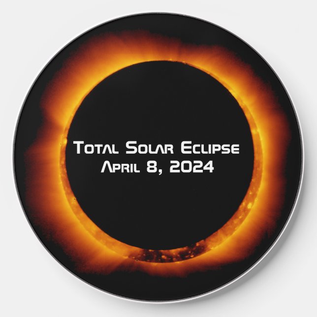 2024 Total Solar Eclipse Wireless Charger (Front)