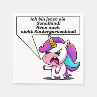 2024 training, first day of school, Einhorn Napkins