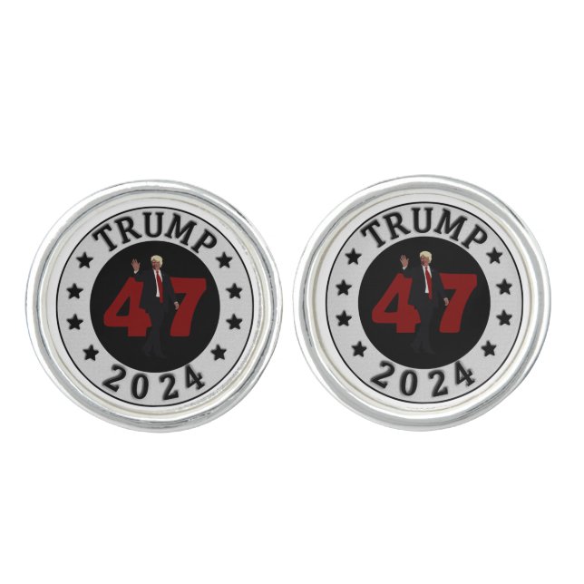 2024 TRUMP 47 CUFFLINKS (Front)