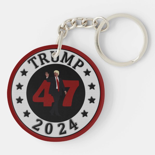 2024 TRUMP 47 KEYCHAIN (Back)