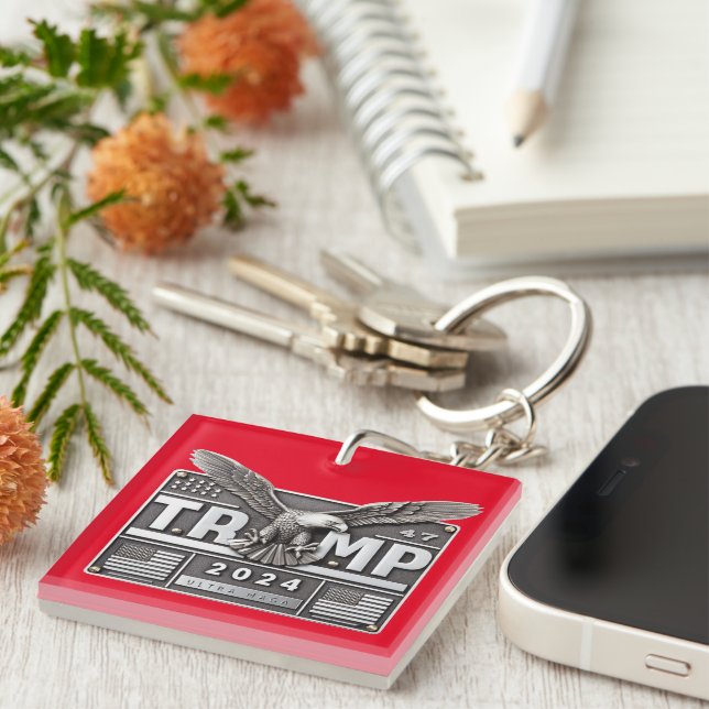 2024 TRUMP 47 with an Eagle Keychain (Front Right)