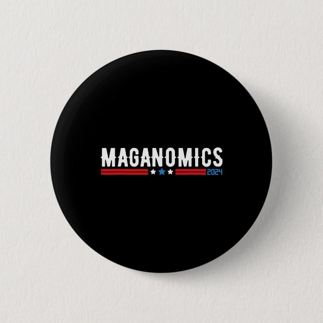 2024 Trump For President  Button (Front)