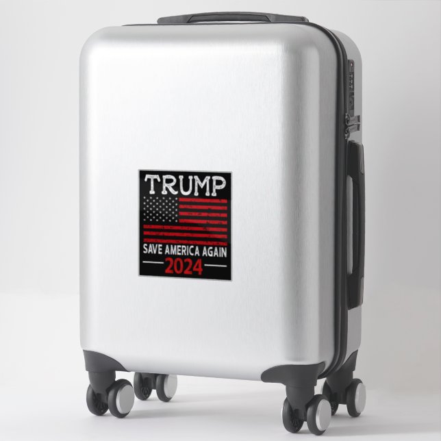 2024 Trump Save America Again Sticker (Suitcase)
