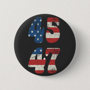 2024 Trump Take America Again Patriotic American Button