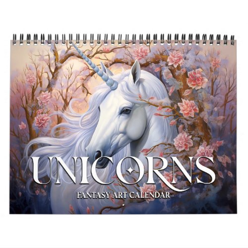 2024 Unicorns Fantasy Art Calendar