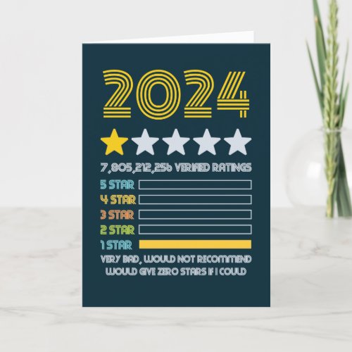 Christmas Greeting Cards 6 2024 Very Bad 1 Star Rating Zero If I Could Funny Holiday Card