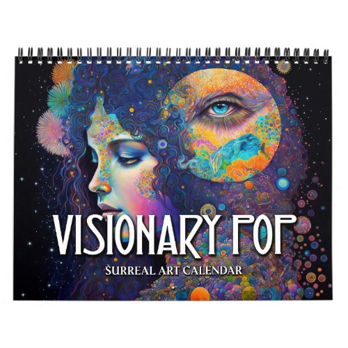 2024 Visionary Pop Surreal Art Calendar