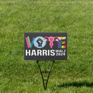 2024 Vote Yard Sign, Harri Vote Yard Sign