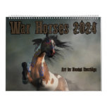 2024 War Horse Calendar at Zazzle