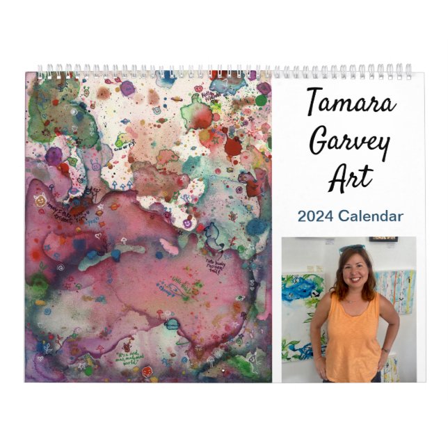 2024 Whimsical Art Calendar (Cover)