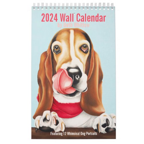 2024 Whimsical Dog Calendar _ Small