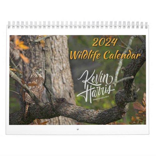 2024 Wildlife Calendar by Kevin Harris