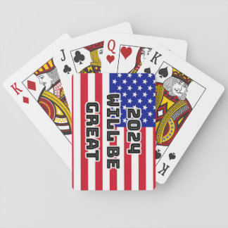 2024 WILL BE GREAT PLAYING CARDS