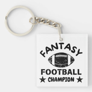 2024 Winner Fantasy Football Champion Keychain