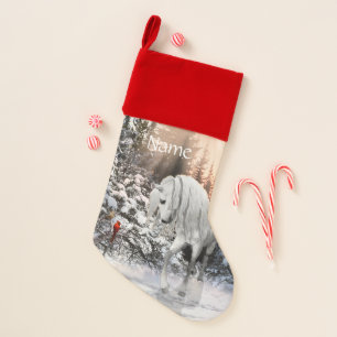 2024 Winter Wander Horse customizable Christmas Stocking