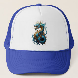 2024 Year of Blue Dragon Trucker Hat
