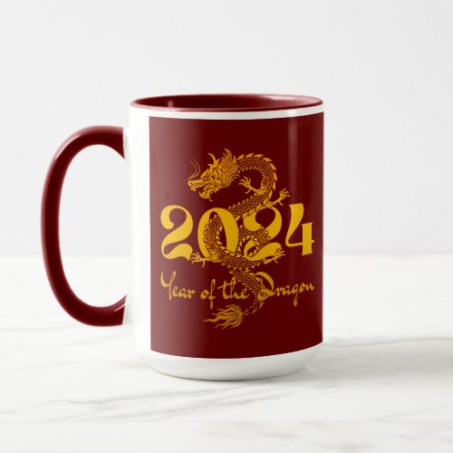 2024 Year of the Dragon Chinese New Year Mug