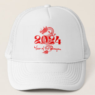 2024 Year of the Dragon Chinese New Year Trucker Hat