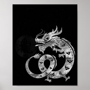2024 Year Of The Dragon Chinese Zodiac Chinese New Poster