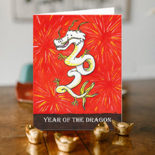 2024 Year of the Dragon greeting card