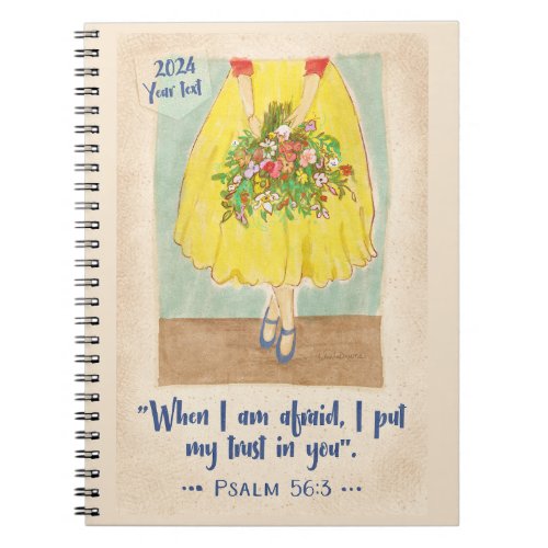 2024 Year Text Notebook Psalm 563