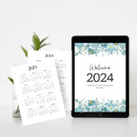 2024 yearly calendars holiday card<br><div class="desc">2024 basic calendar. The typical appearance for your school locker or home office. A straightforward calendar that can be used all year long.</div>