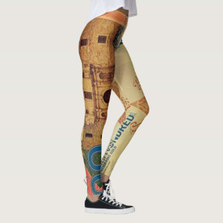 2025 100 Centigram Gold Aurum Texas The Alamo Leggings