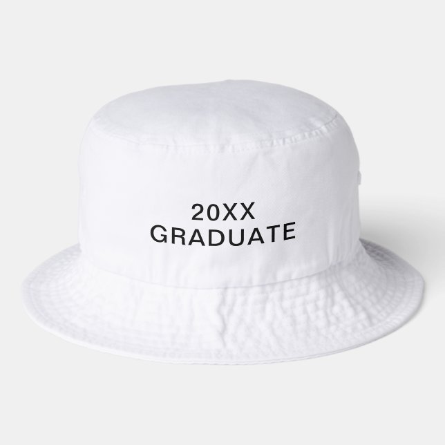 2025 2026 Graduate Customize the Year Graduation Bucket Hat (Front)