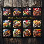 2025/2026 Steak Mania World Tour  Calendar<br><div class="desc">Prepare for a year of delicious discoveries with the 2025/2026 Steak Mania World Tour Calendar This calendar is a visual delight, showcasing 12 mouthwatering Steak from different county's in all their glory. Each dinner is a work of art, representing the unique flavors and ingredients of a different country. It's a...</div>