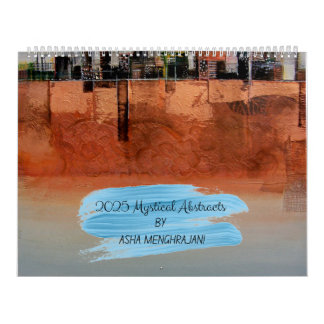 2025 Abstracts Calendar by Asha Menghrajani