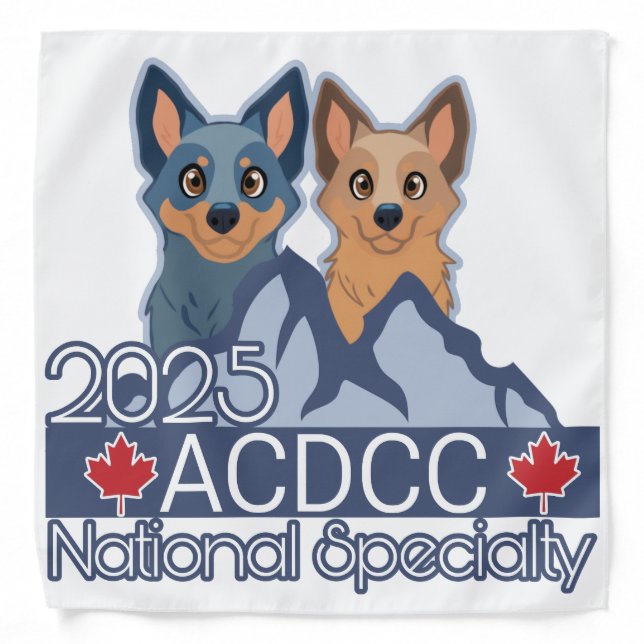 2025 ACDCC Nationals Bandana (Front)