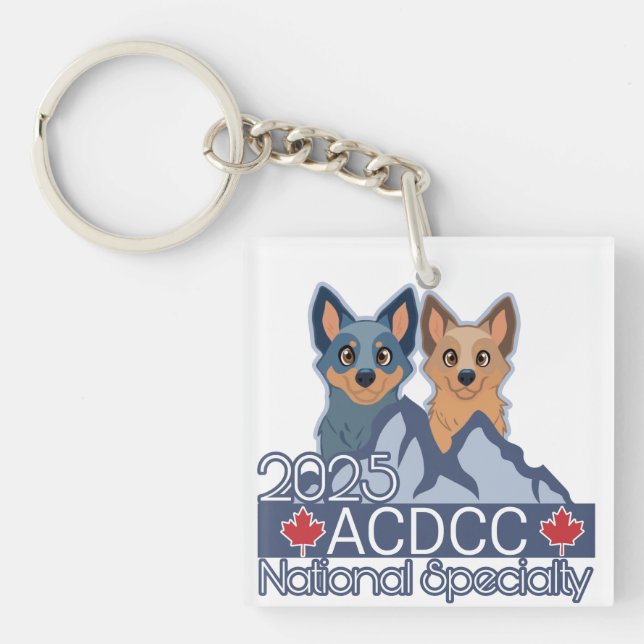 2025 ACDCC Nationals  Keychain (Front)
