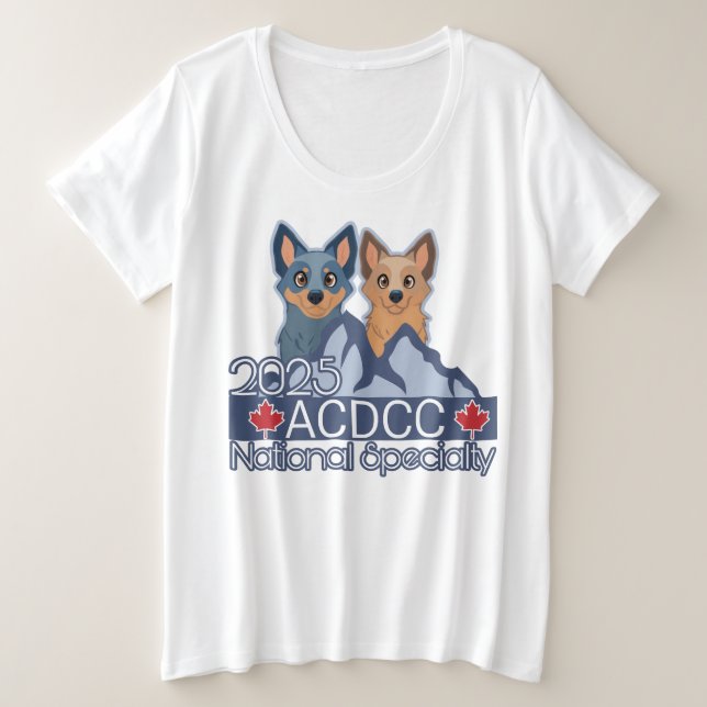 2025 ACDCC Nationals Plus Size T-Shirt (Design Front)