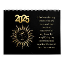 2025 Affirmation Calendar