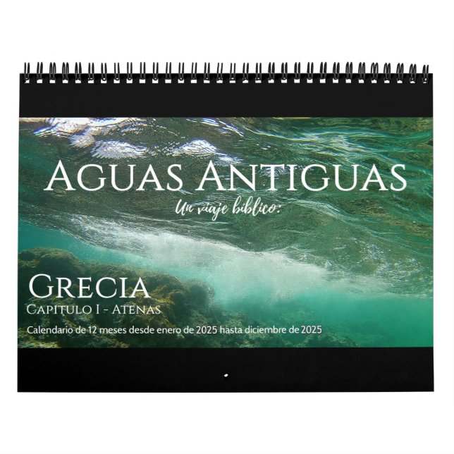 2025 Aguas Antiguas Cap. 1  Calendar (Cover)